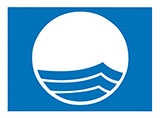Clean waters. Blue flag